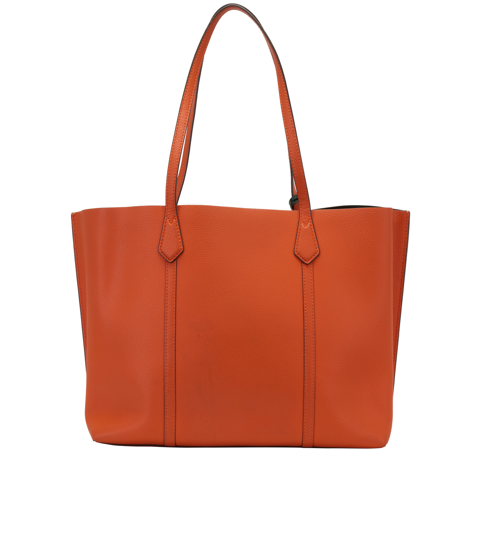 Perry Tote, &pound;110, Handbags, Orange, Leather, Back view